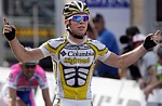 Mark Cavendish gewinnt die zweite Etappe der Tour de Suisse 2009